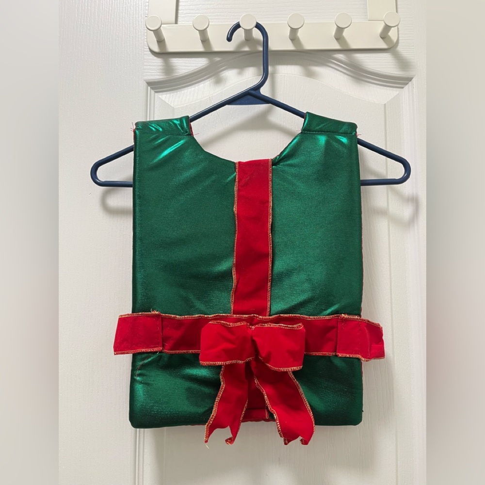 Dreampower Handmade Kids Costume in Green and Red Gift Box made in Canada